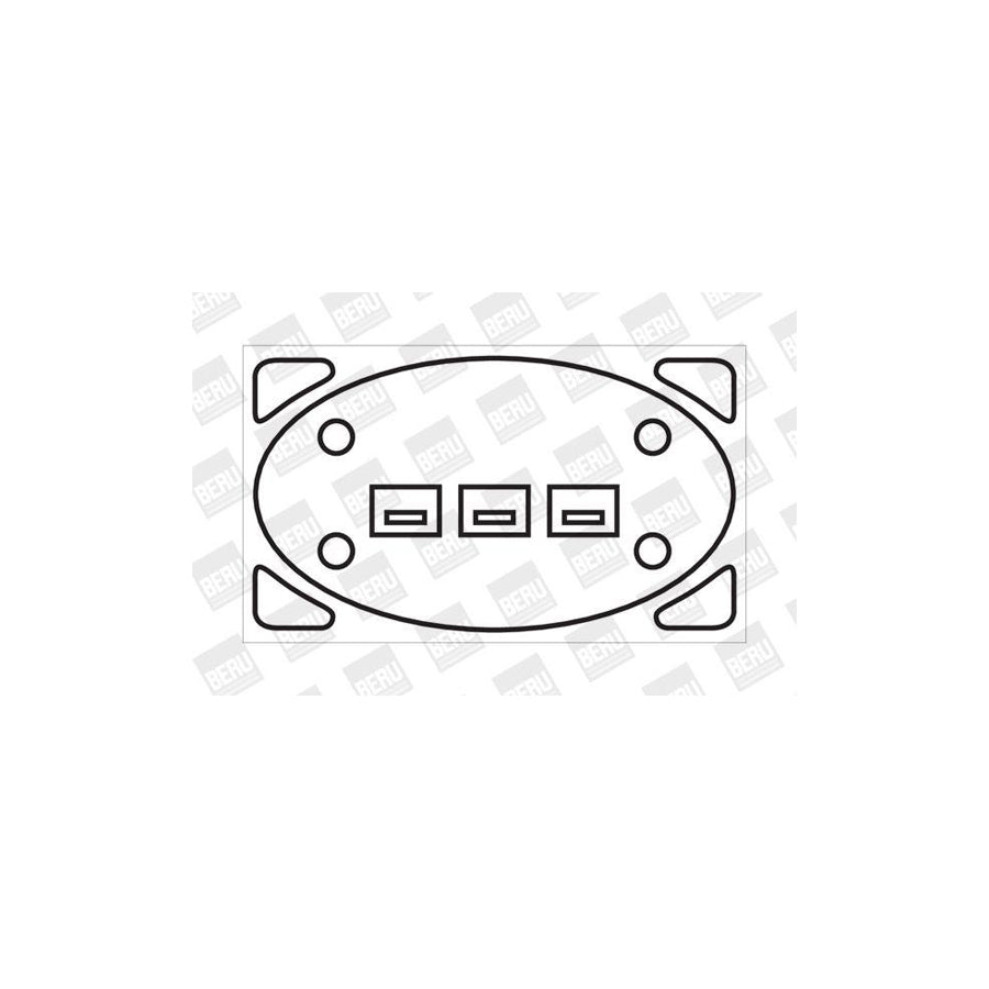 Beru Ger070 Alternator Regulator