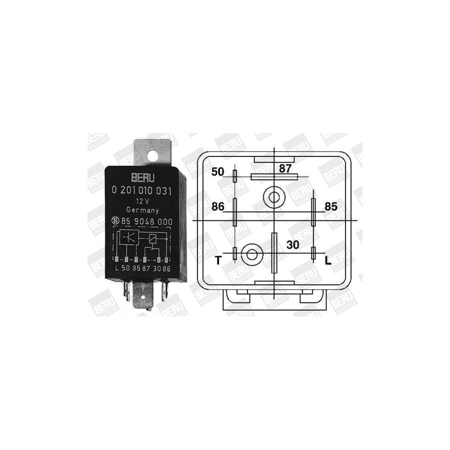 Beru Gr031 Control Unit, Glow Plug System