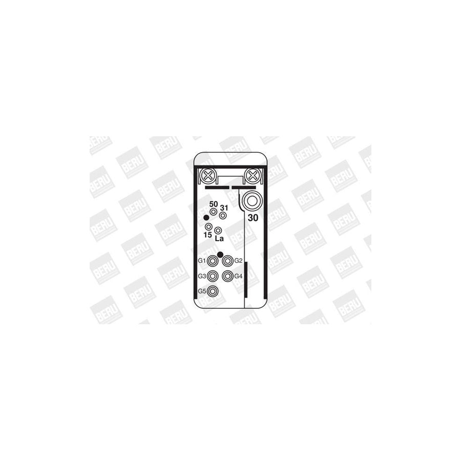 Beru Gr071 Control Unit, Glow Plug System