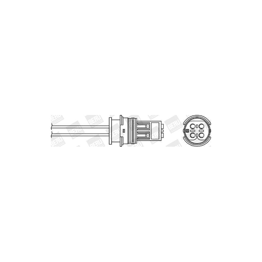 Beru Oph040 Lambda Sensor