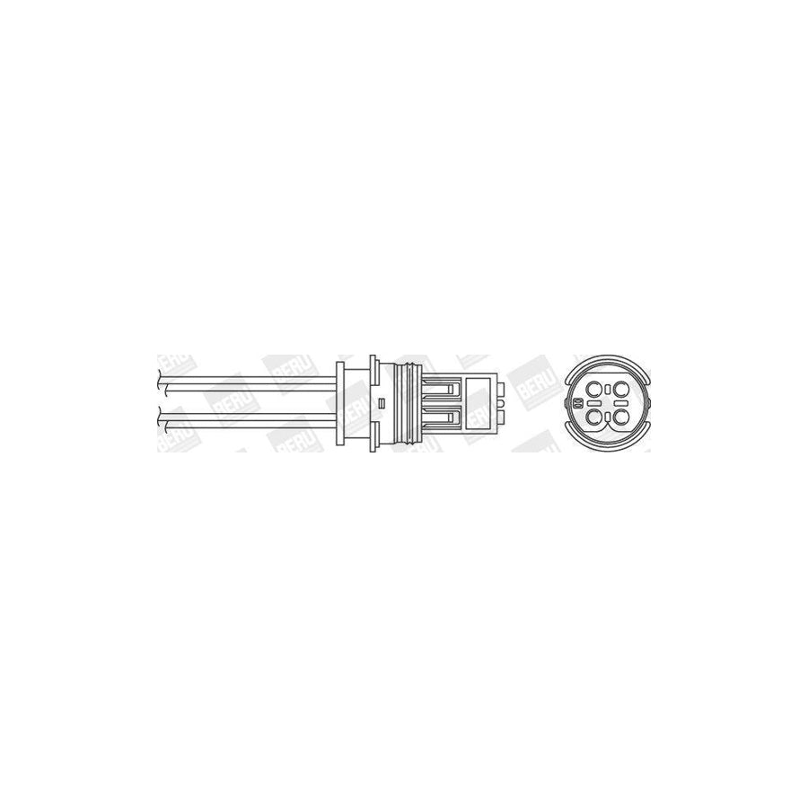 Beru Ozh124 Lambda Sensor