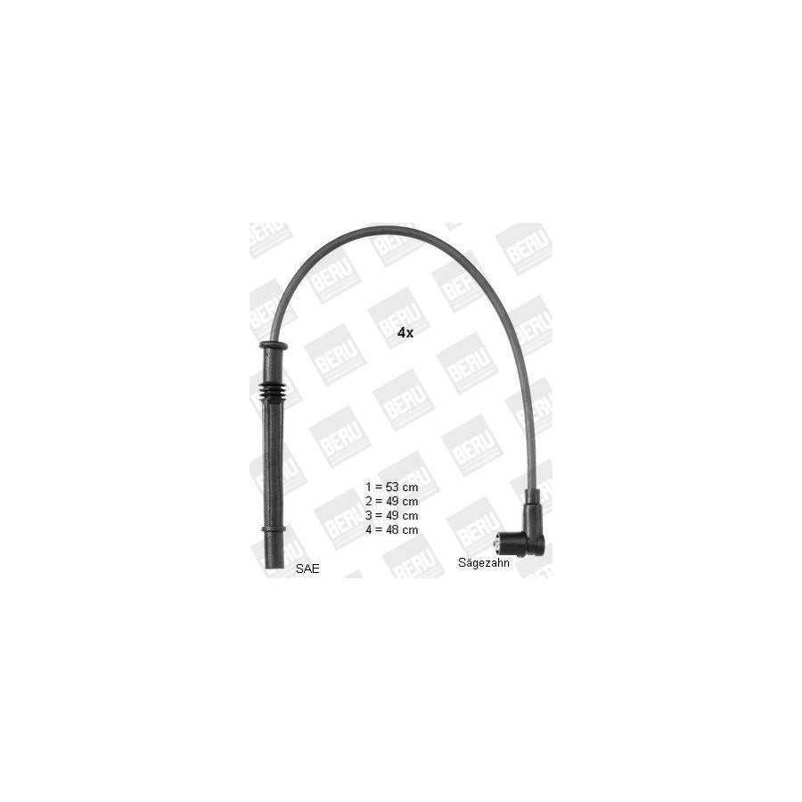 Beru Pro1604 Ignition Cable Kit