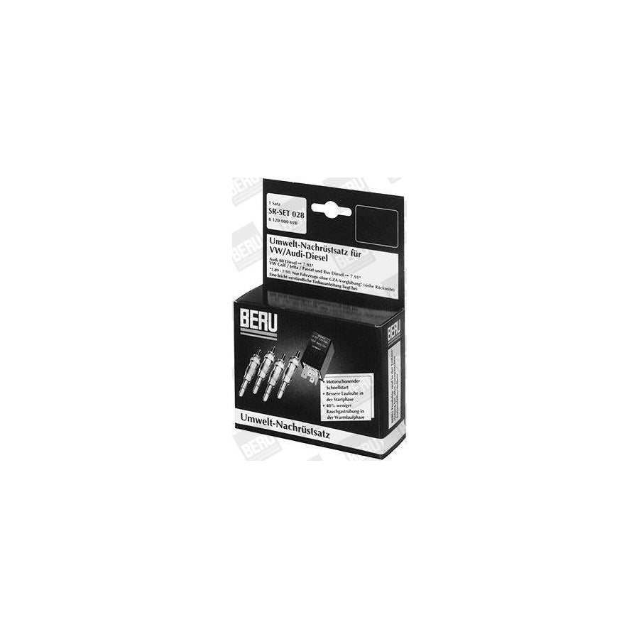 Beru Sr028 Retrofit Kit, Quick-Start Glow Plug System