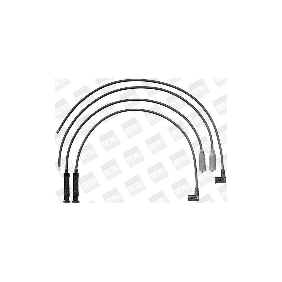 Beru Zef1006 Ignition Cable Kit for Alfa Romeo 75 (162B)