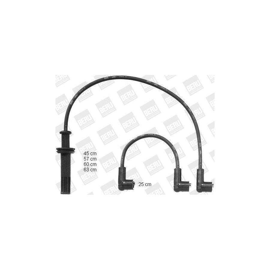 Beru Zef1028 Ignition Cable Kit