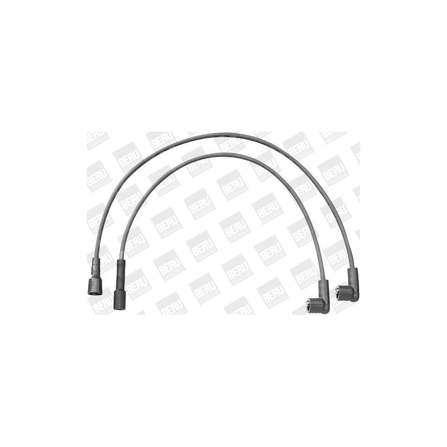 Beru Zef1385 Ignition Cable Kit for Subaru Justy I (Kad)