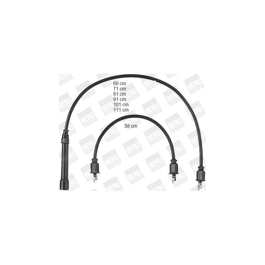 Beru Zef352 Ignition Cable Kit