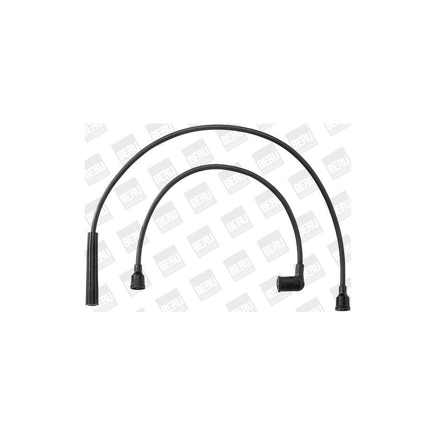 Beru Zef827 Ignition Cable Kit for Daihatsu Charade III Hatchback (G100, G101, G102)
