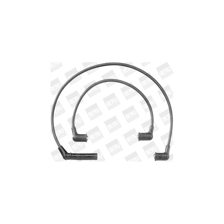Beru Zef881 Ignition Cable Kit for Mitsubishi Galant V Saloon (E10)