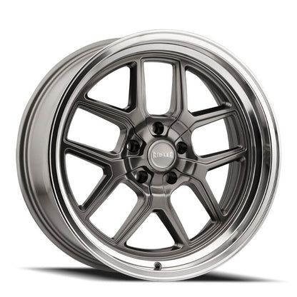 Ridler Wheels Ridler 610 20x10 / 5x120.65 BP / 0mm Offset / 83.82mm Hub Gloss Grey Polished Wheel
