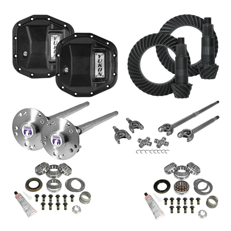 Yukon Gear & Axle Yukon Gear & Install Kit Stage 4 Package For Jeep JL/JT Rubicon in a 4.88 Ratio