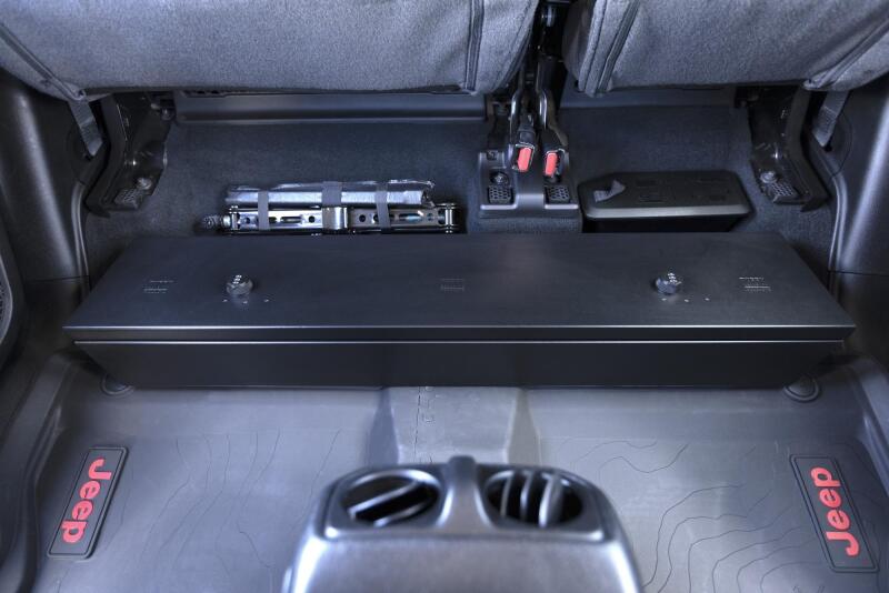 Tuffy Products Tuffy 2019+ Jeep Gladiator Underseat Lockbox W/ Combo Lock