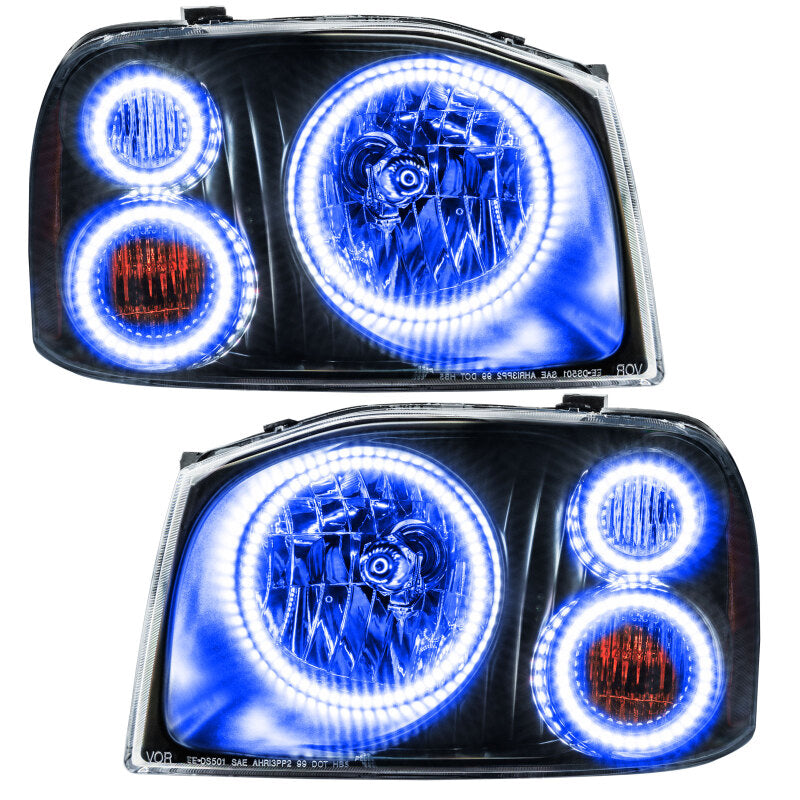 ORACLE Lighting Oracle 01-04 Nissan Frontier SMD HL - Triple Halo - ColorSHIFT w/ 2.0 Controller