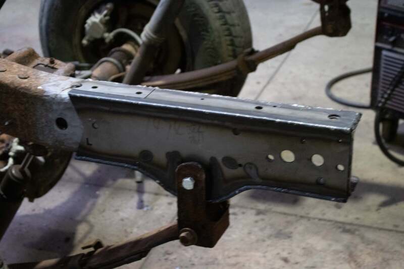 Rustbuster Raer Frame Section Left Side