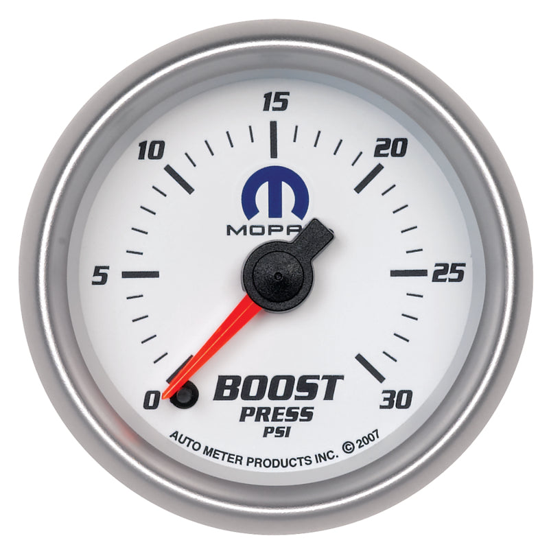 Autometer Mopar 52.4mm FSE 0-30 PSI Boost Gauge