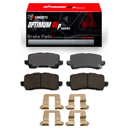 R1 Concepts R1 2017-2025 Acura MDX Rear R1 Optimum OE Pads & Hardware Kit
