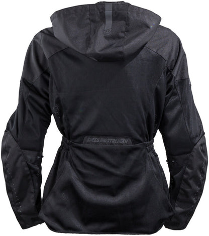 Speed and Strength Starstruck Mesh Jacket Black Womens - Large