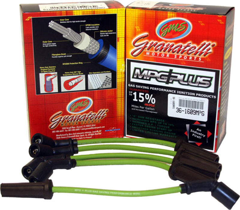 Granatelli Motor Sports Granatelli 80-85 Mazda RX-7 1.1L MPG Plus Ignition Wires
