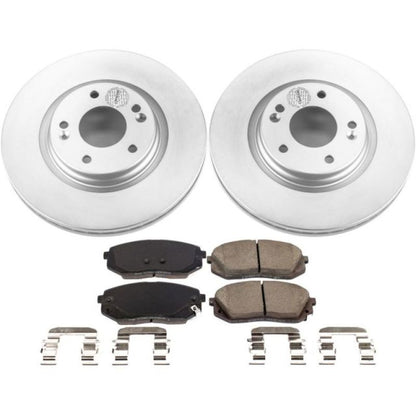 PowerStop Power Stop 16-19 Hyundai Sonata Front Z17 Evolution Geomet Coated Brake Kit