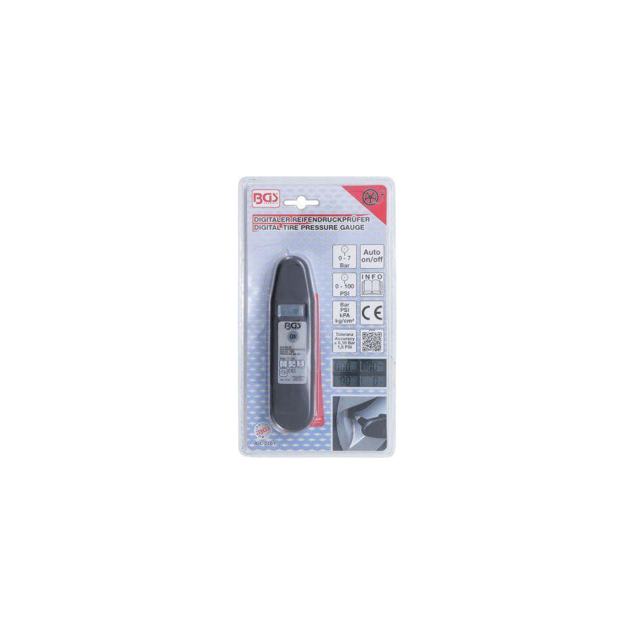 Bgs 2101 Tyre Pressure Tester