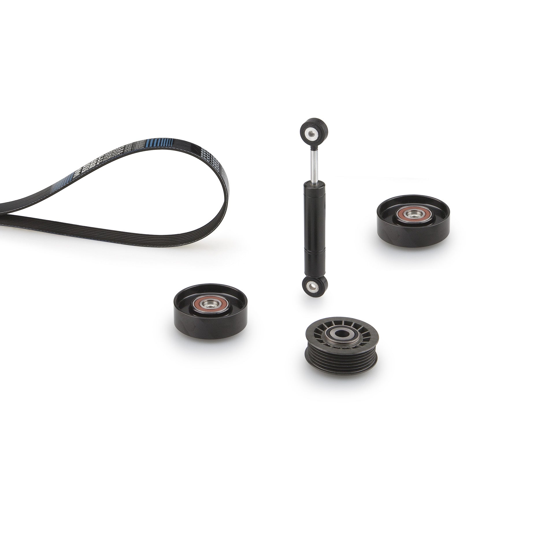 GATES GATK166PK2100 V-Ribbed Belt Set