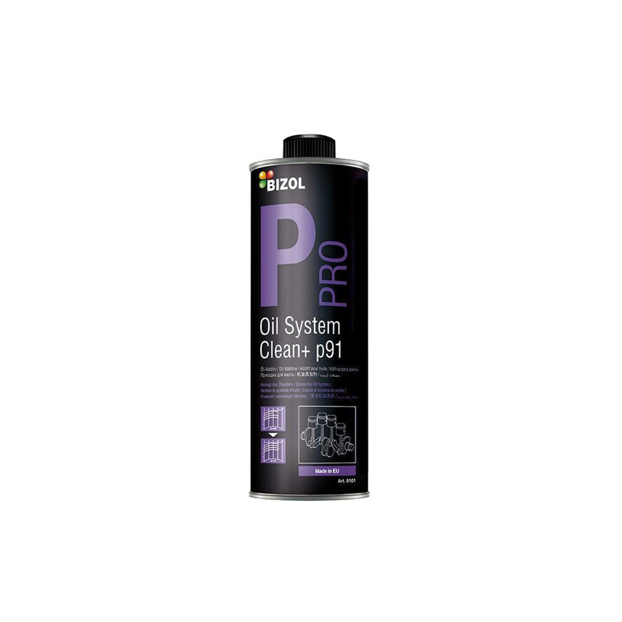 BIZOL Clean+, Pro Oil System, 500ml / 3.5-6.5l oil, p91 8101 Engine Oil Additive