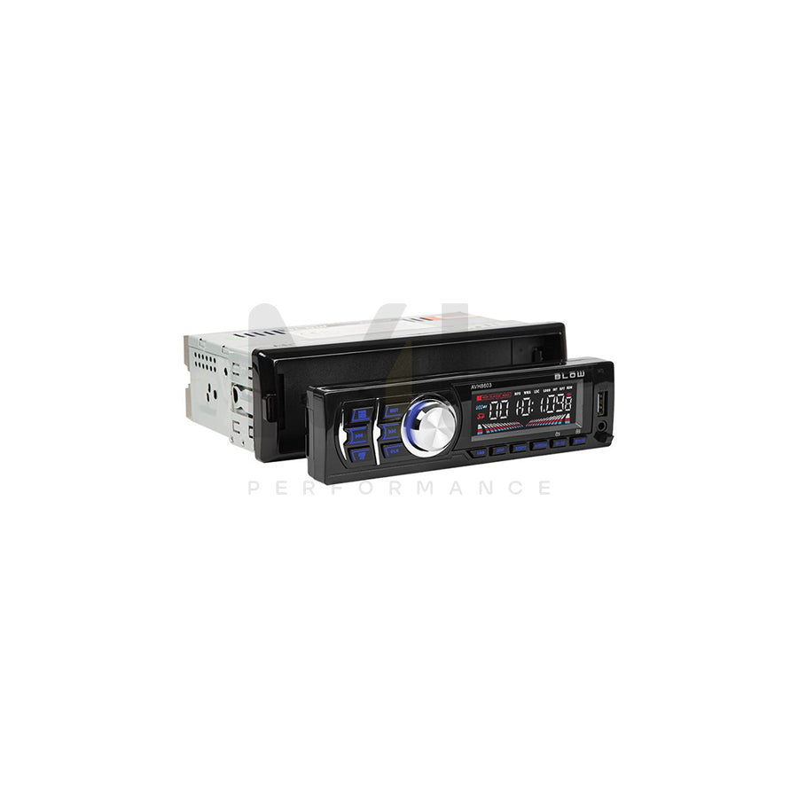 BLOW AVH-8603 78-228# Car stereo AUX, FM, RDS, SD, USB, 1 DIN, LCD, 12V, MP3, WMA, with mounting tools