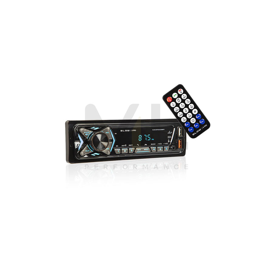 BLOW BLOW X-PRO 78-356# Car stereo LCD, 12V, MP3, with mounting tools, with remote control