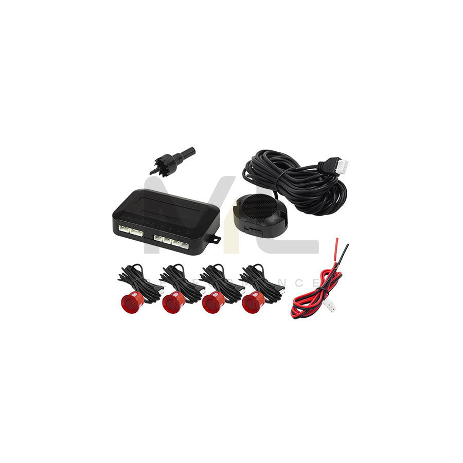BLOW CPB4 26-329# Parking sensors kit with drill bit, Volume manually adjustable, with cable, with mounting manual, with sensor, Number of sensors: 4