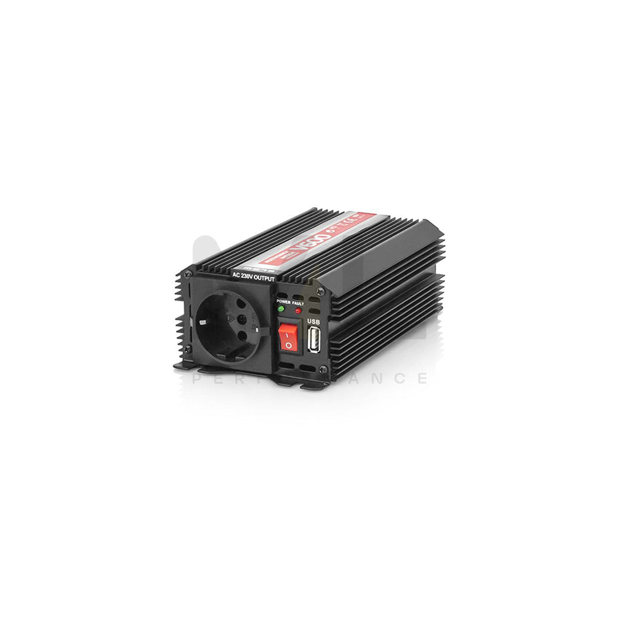 BLOW V600 5871# Inverter max. 600W, with cigarette lighter plug, with clamps, with electric safety socket, with fuse