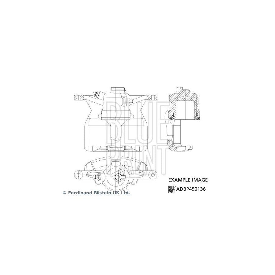 Blue Print Adbp450136 Brake Caliper