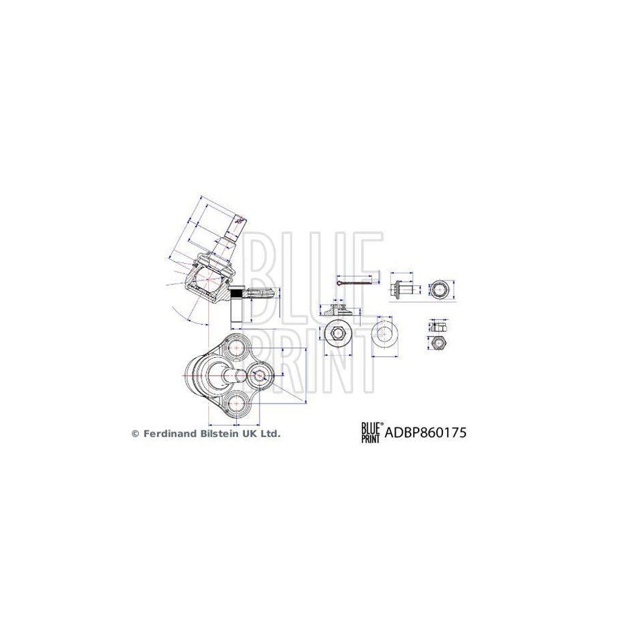 Blue Print Adbp860175 Ball Joint