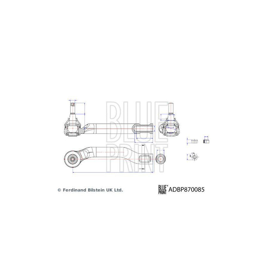 Blue Print Adbp870085 Track Rod End for Nissan Note II Hatchback (E12)