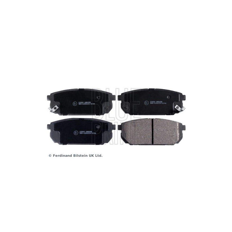 Blue Print Adg04259 Brake Pad Set for KIA Sorento I (Jc)