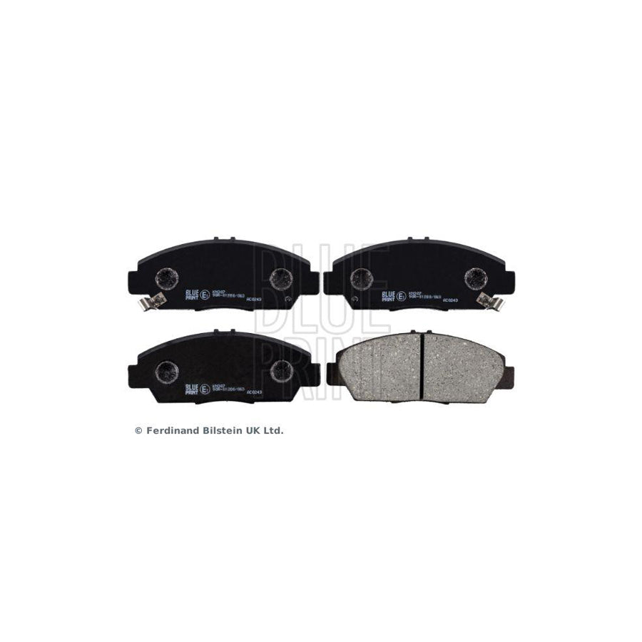 Blue Print Adh24248 Brake Pad Set