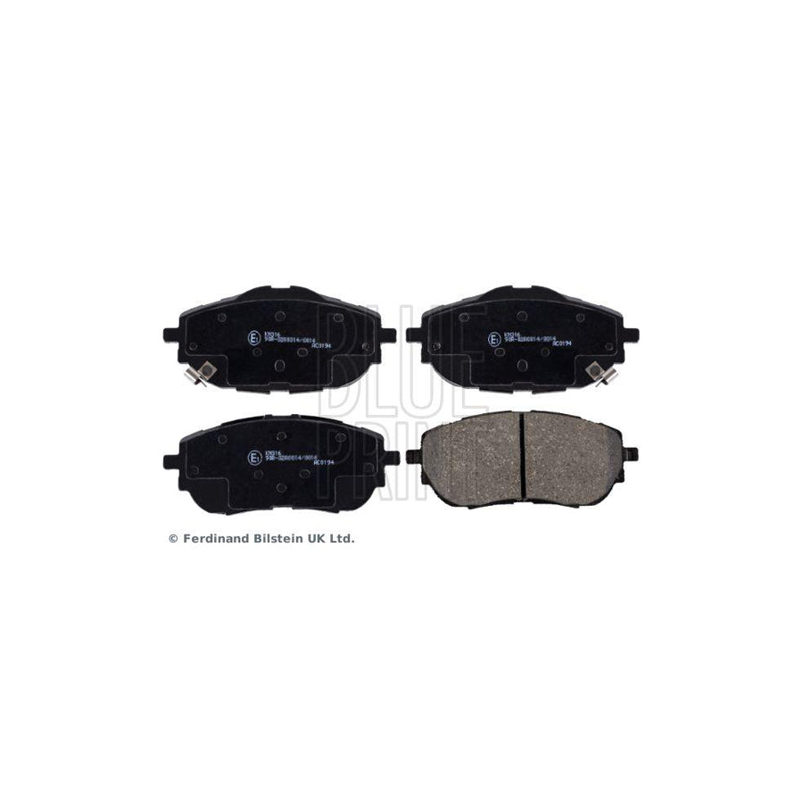 Blue Print Adt342198 Brake Pad Set