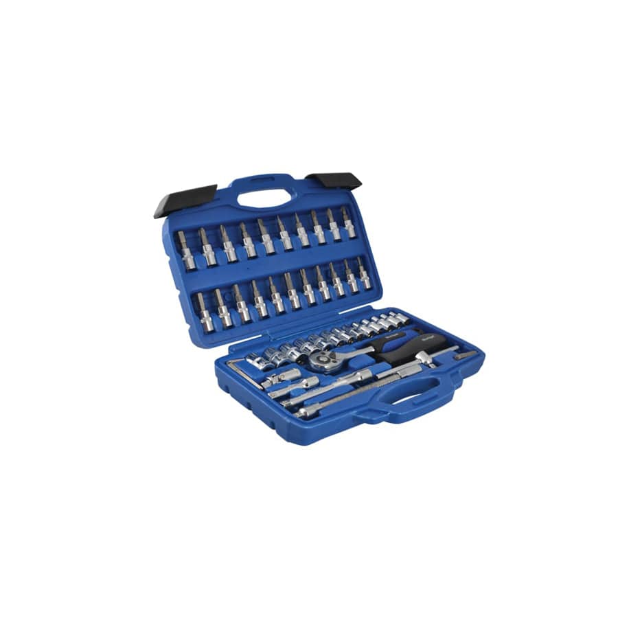 BlueSpot Tools B/S01530 1/4in Square Drive Socket & Bit Set, 46 Piece