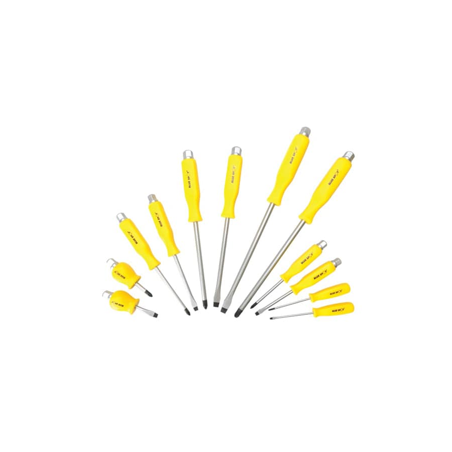 BlueSpot Tools B/S12058 Hex Drive Screwdriver Set,12 Piece