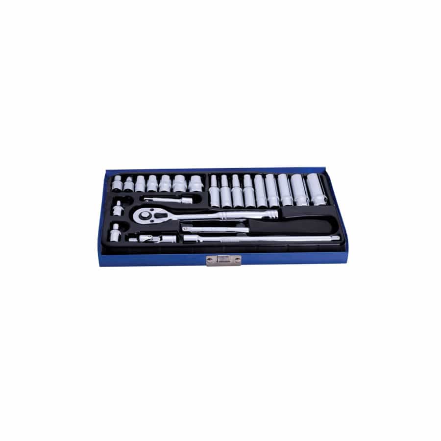 BlueSpot Tools B/S1531 1/4in Metric Socket Set, 24 Piece