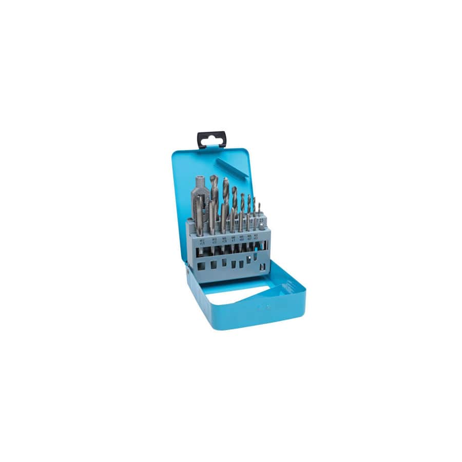 BlueSpot Tools B/S20512 Drill & Tap Set, 15 Piece