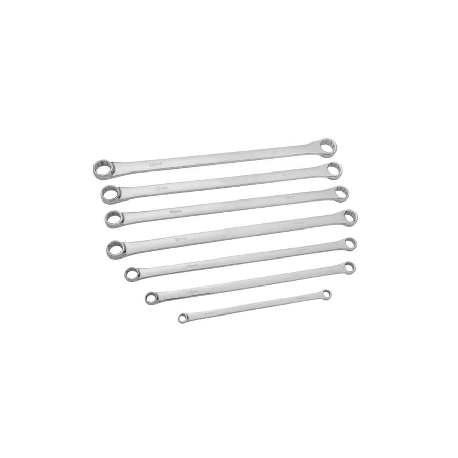 BlueSpot Tools B/S4305 Extra Long Ring Spanner Set, 7 Piece