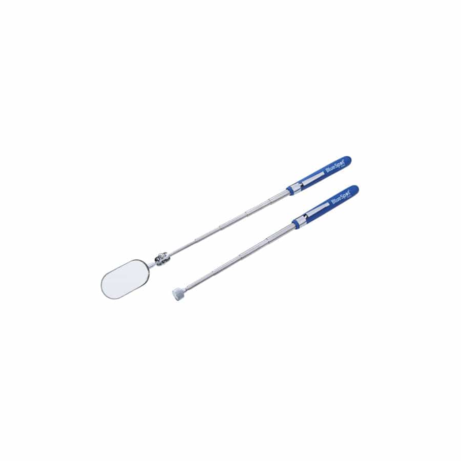 BlueSpot Tools B/S7306 Inspection Mirror and Pickup Tool Set, 2 Piece