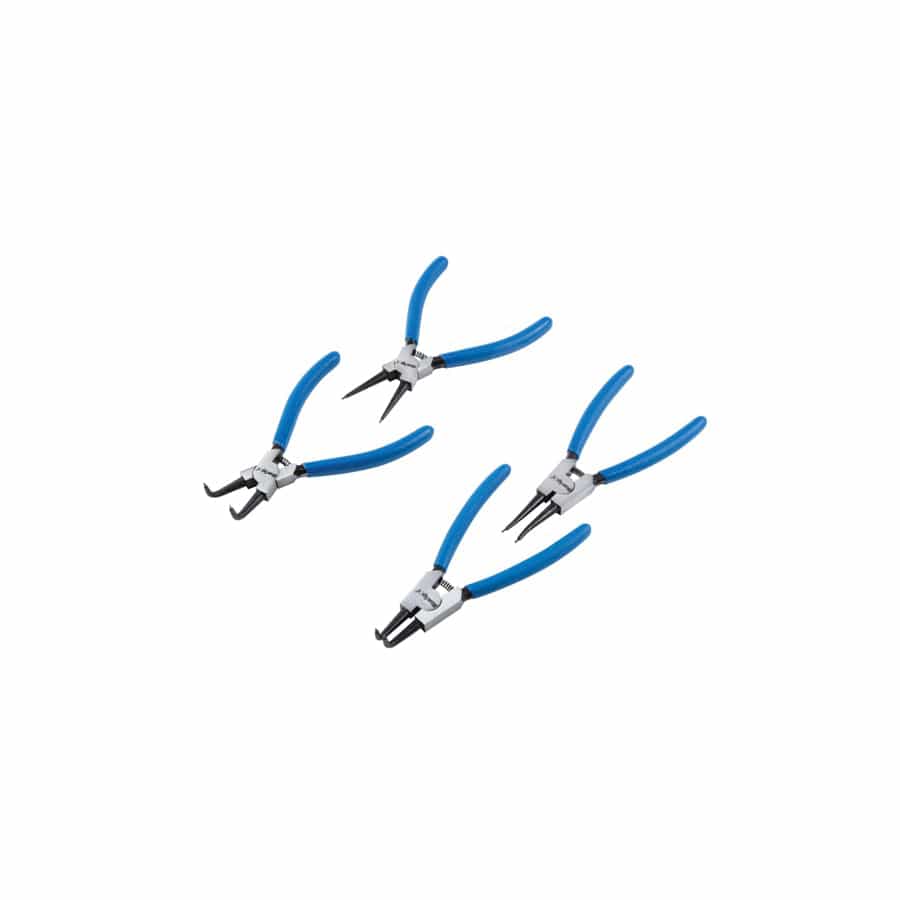 BlueSpot Tools B/S8702 Circlip Pliers Set, 4 Piece
