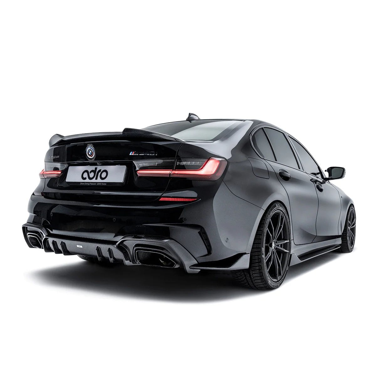 Adro A14A60-1401 BMW 3 Series M340I G20 Carbon Fibre Side Skirt (2018+)