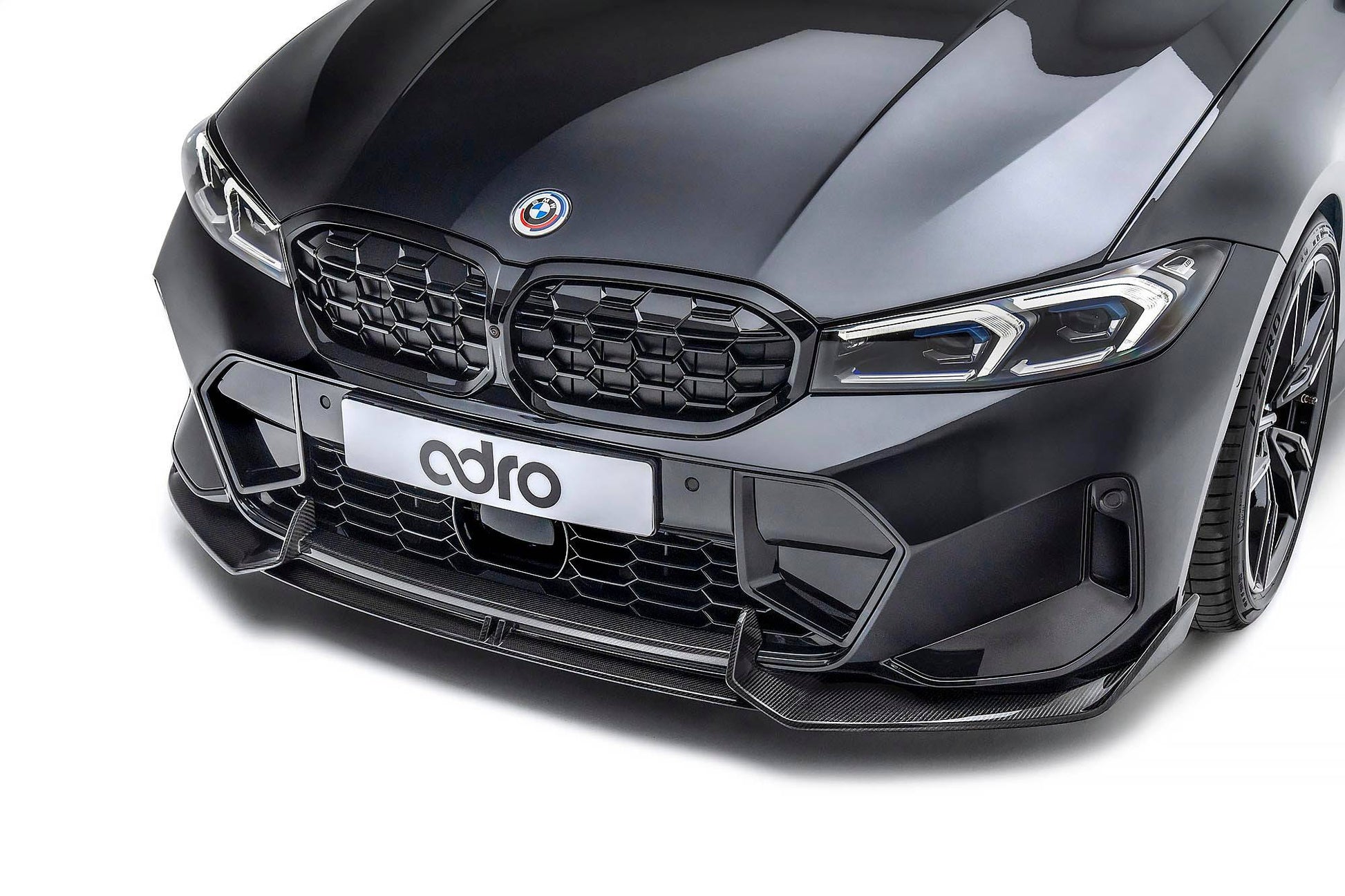 Adro A14A70-1201 BMW 3 Series M340I G20 G21 Lci Carbon Fibre Front Splitter (2022+)