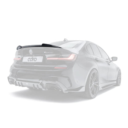 Adro A14A60-1501 BMW 3 Series, M340I G20 & M3 G80 Pre-Preg Carbon Fibre Rear Spoiler (2018+)