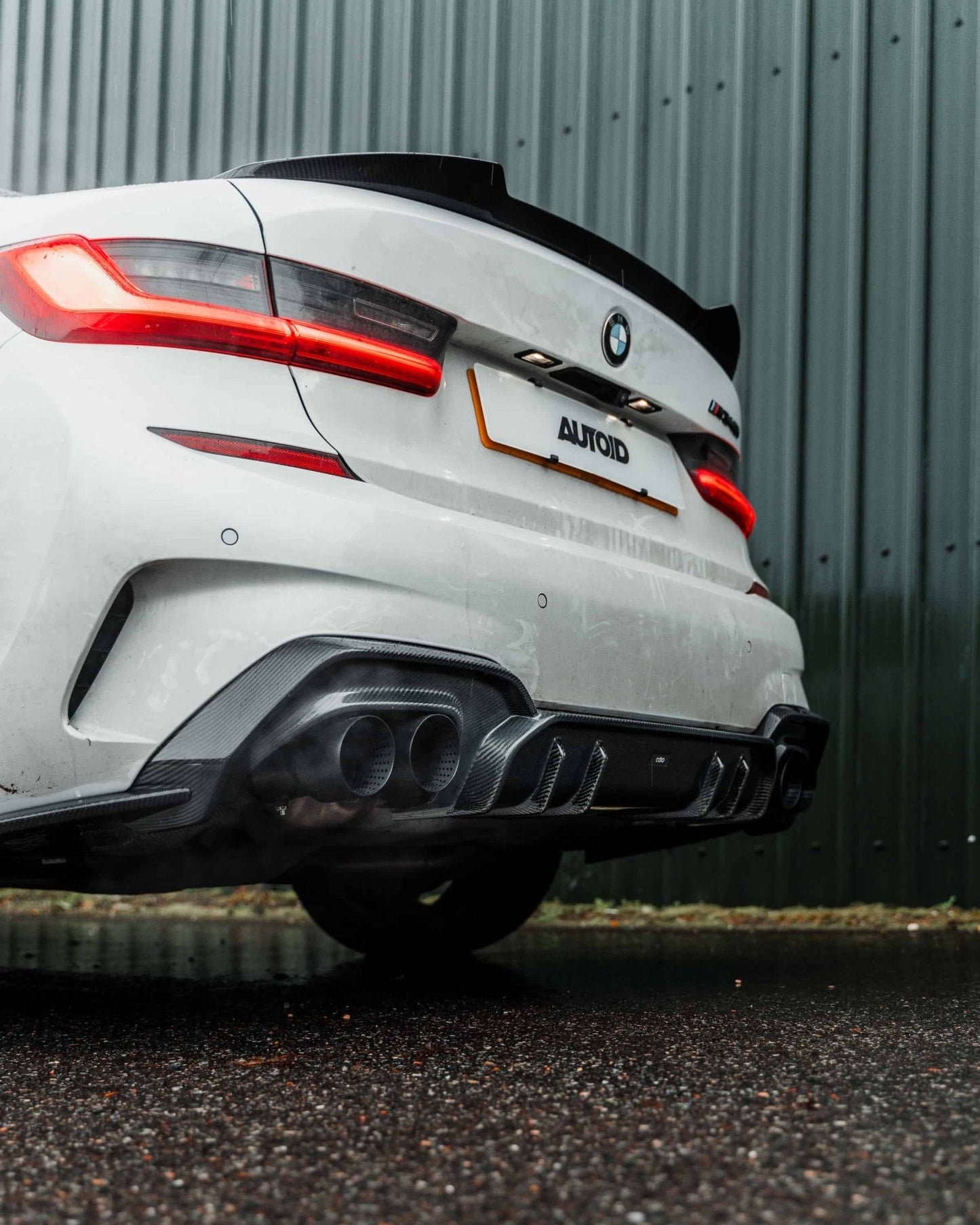 Adro A14A60-1301 BMW 3 Series M340I G20 (Pre-Lci) Carbon Fibre Rear Diffuser (2018-2022)