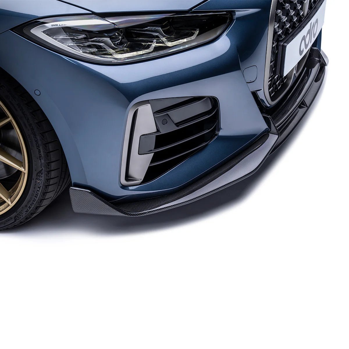 Adro A14A80-1201 BMW 4 Series M Sport & M440I G22 Carbon Fibre Front Splitter (2020+)