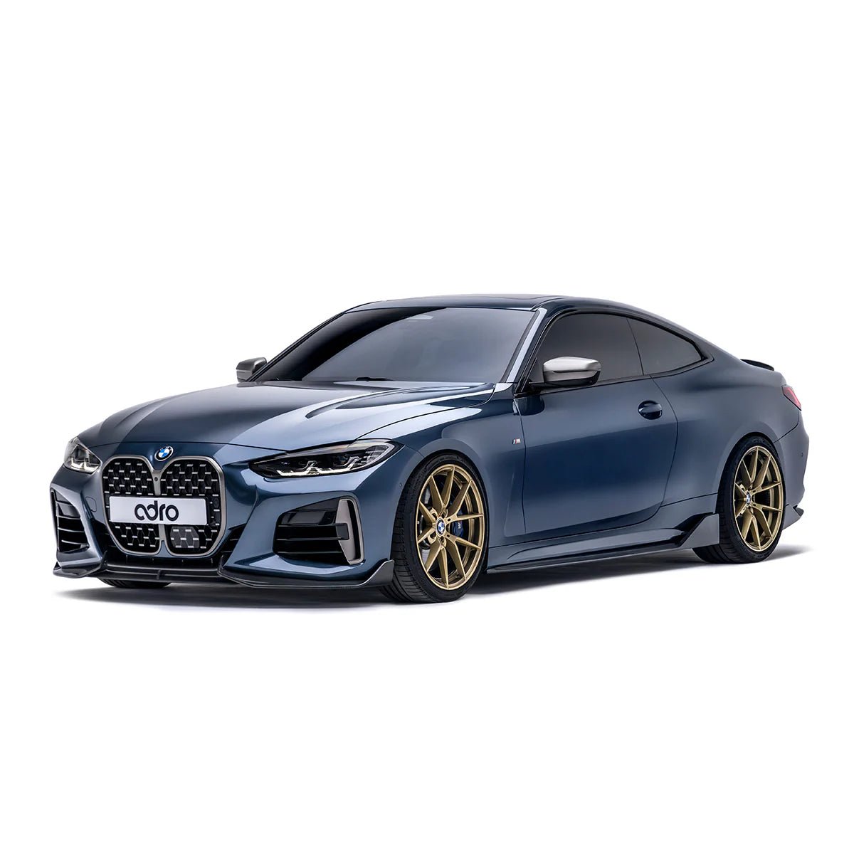 Adro A14A80-1201 BMW 4 Series M Sport & M440I G22 Carbon Fibre Front Splitter (2020+)