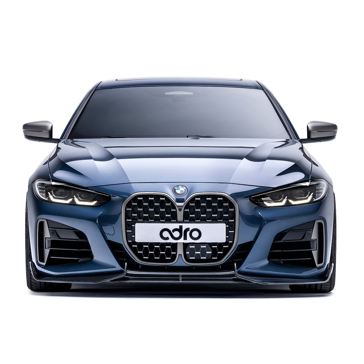 Adro A14A80-1201 BMW 4 Series M Sport & M440I G22 Carbon Fibre Front Splitter (2020+)
